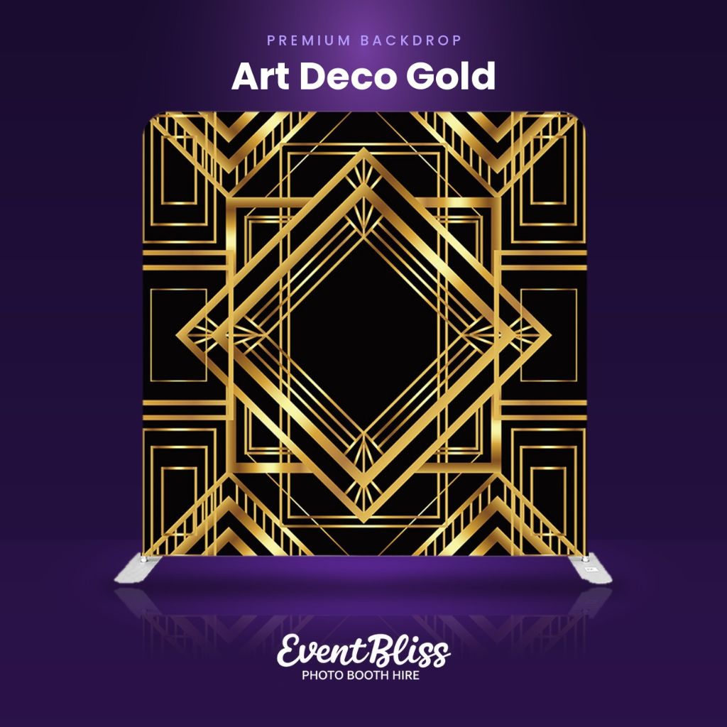 Backdrop (Art Deco Gold)