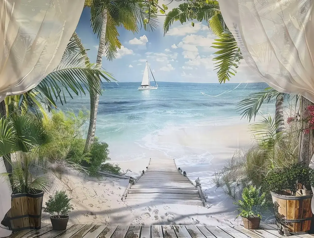 Backdrop (Beach Jetty)