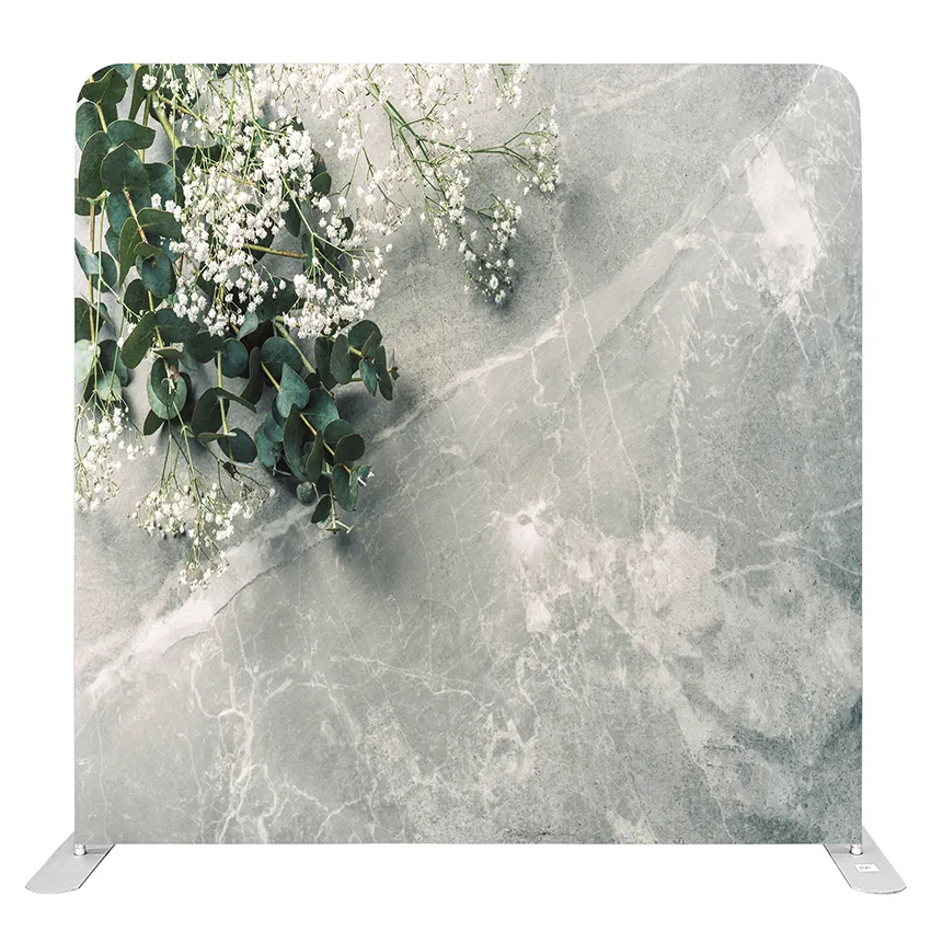 Backdrop (Flowers on Marble)