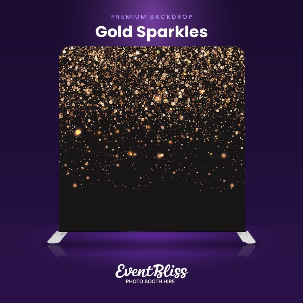 Backdrop (Gold Sparkles)