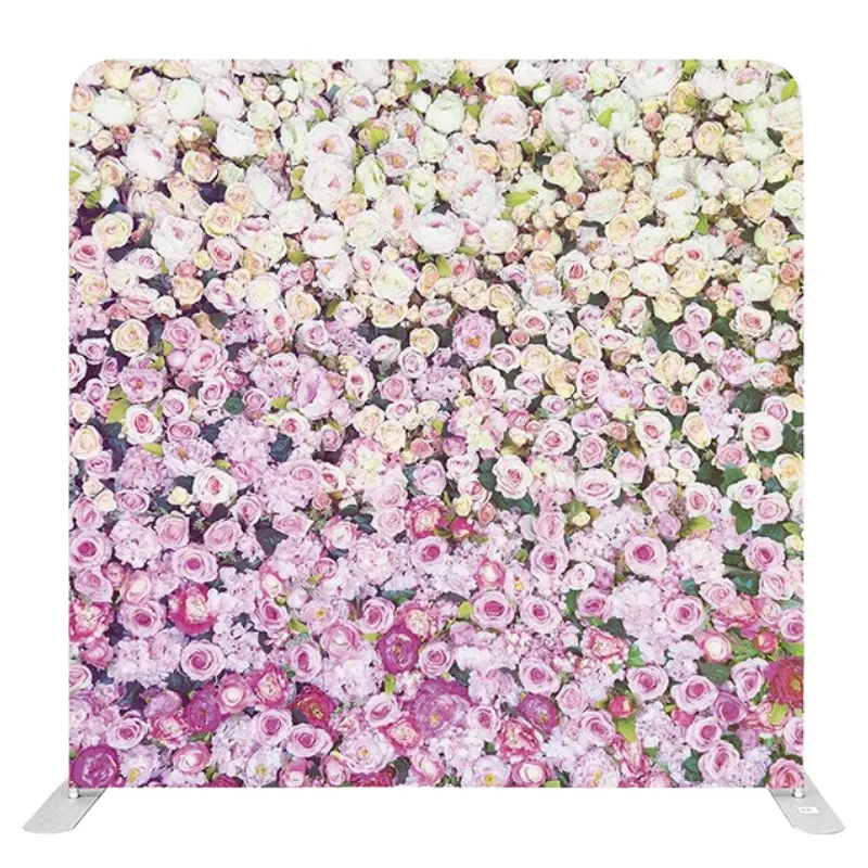 Backdrop (White & Pink Flower Wall)